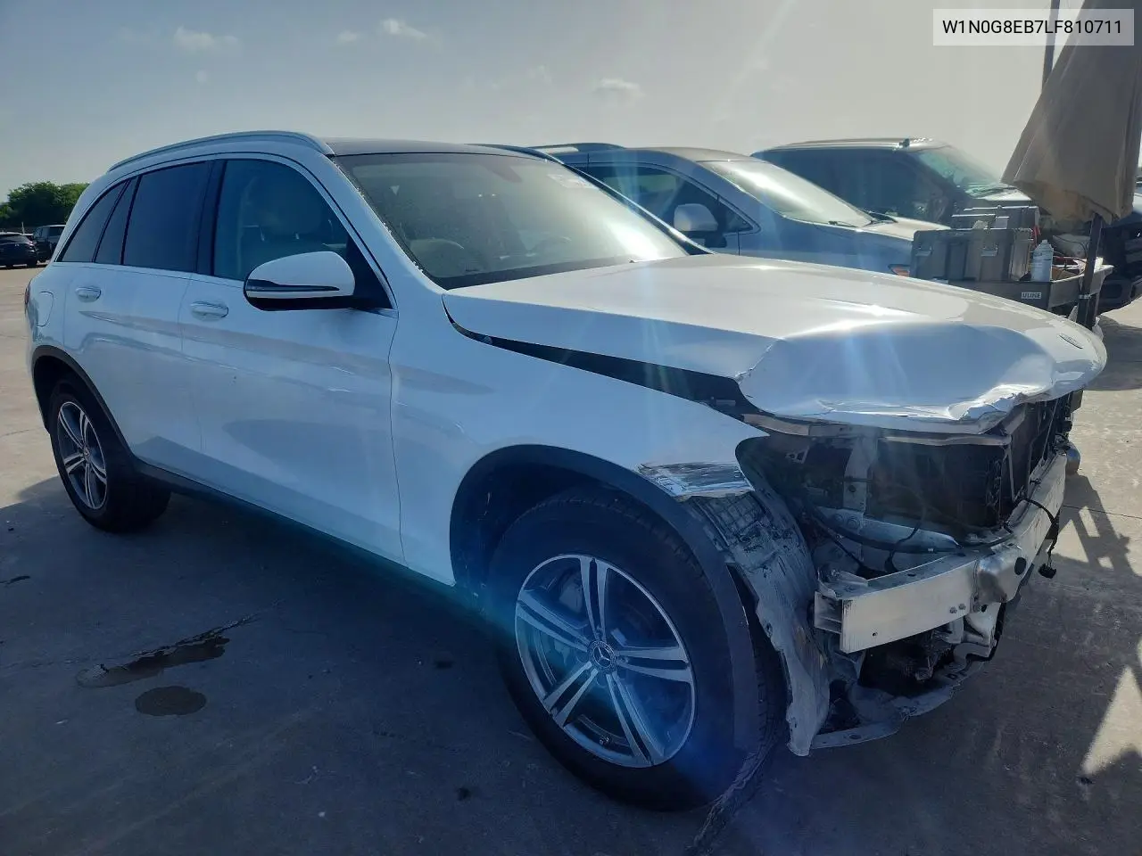 2020 Mercedes-Benz Glc 300 4Matic VIN: W1N0G8EB7LF810711 Lot: 59198096