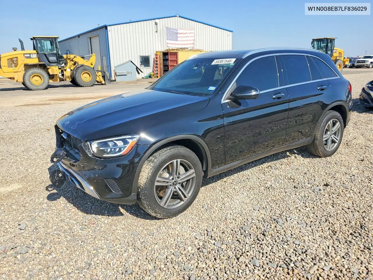 2020 Mercedes-Benz Glc 300 4Matic VIN: W1N0G8EB7LF836029 Lot: 59387546