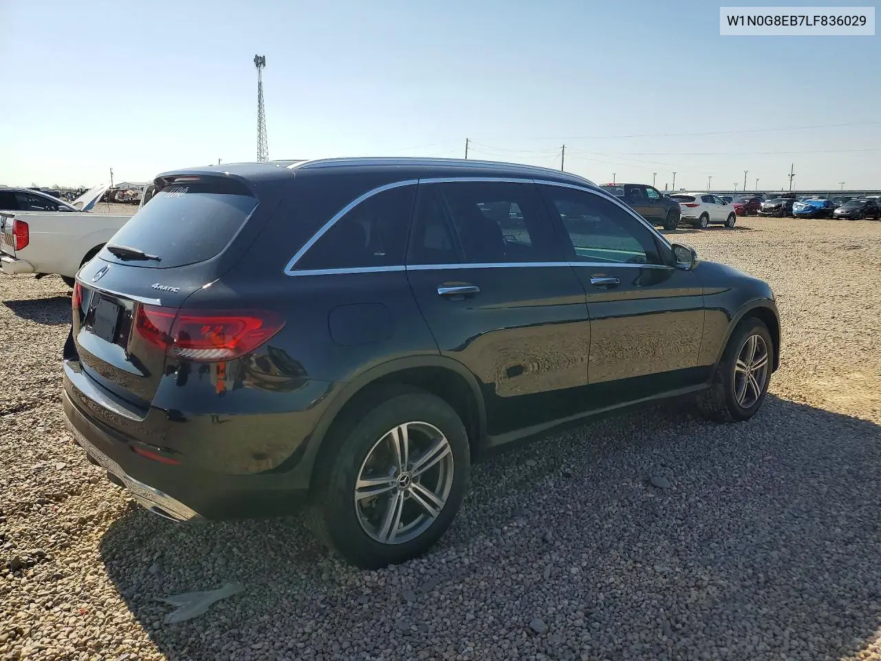 2020 Mercedes-Benz Glc 300 4Matic VIN: W1N0G8EB7LF836029 Lot: 59387546