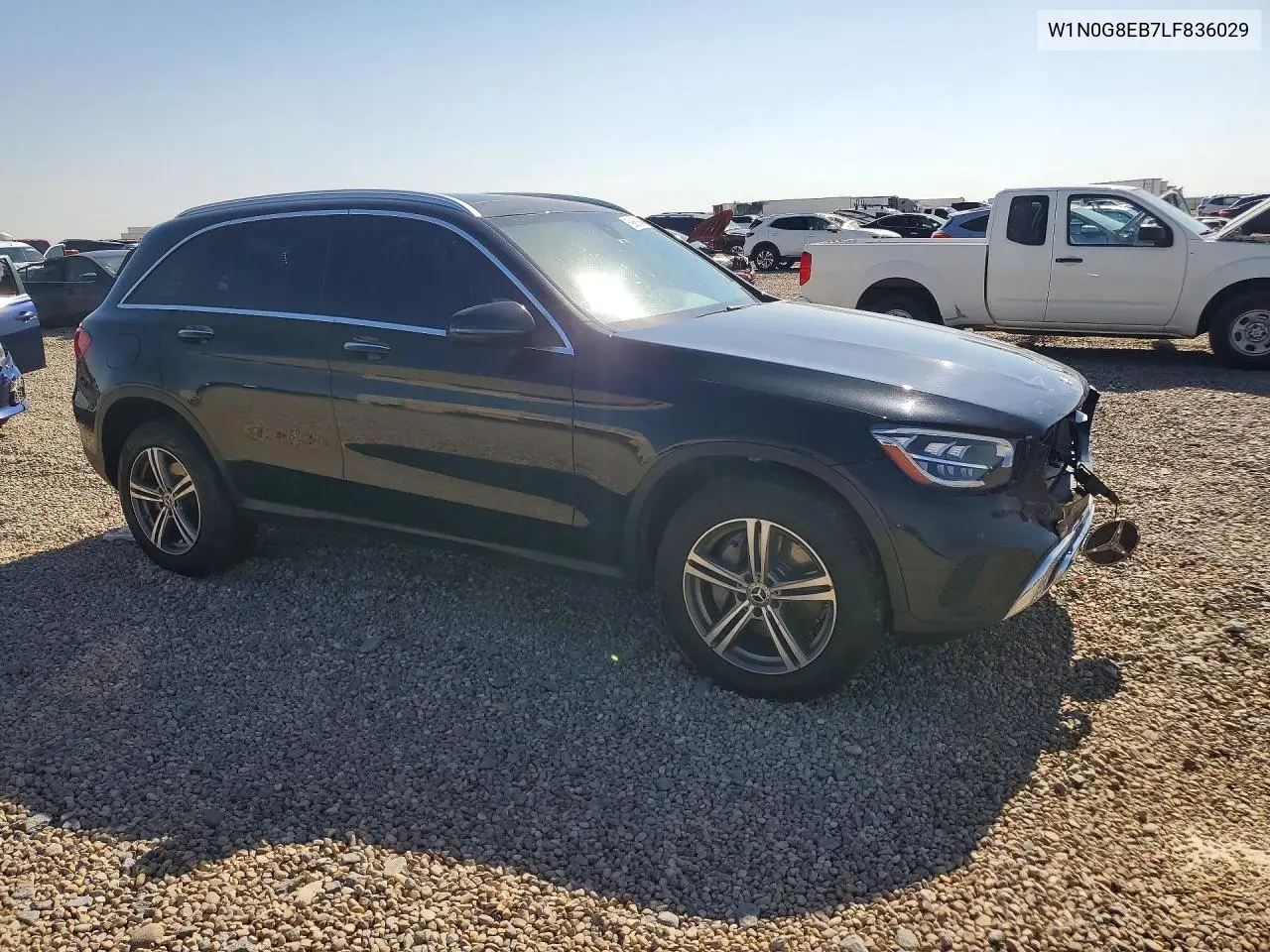 2020 Mercedes-Benz Glc 300 4Matic VIN: W1N0G8EB7LF836029 Lot: 59387546