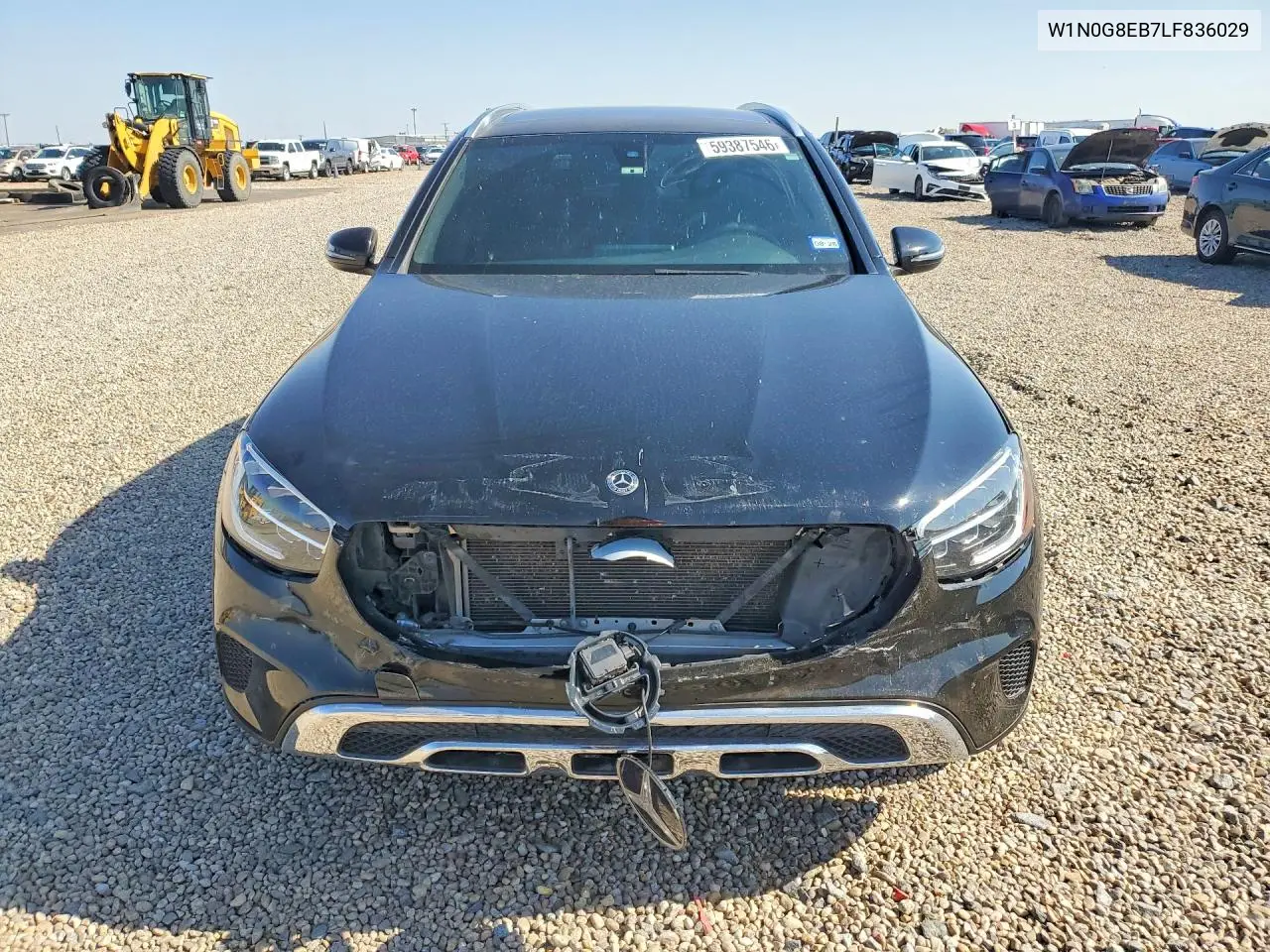 2020 Mercedes-Benz Glc 300 4Matic VIN: W1N0G8EB7LF836029 Lot: 59387546