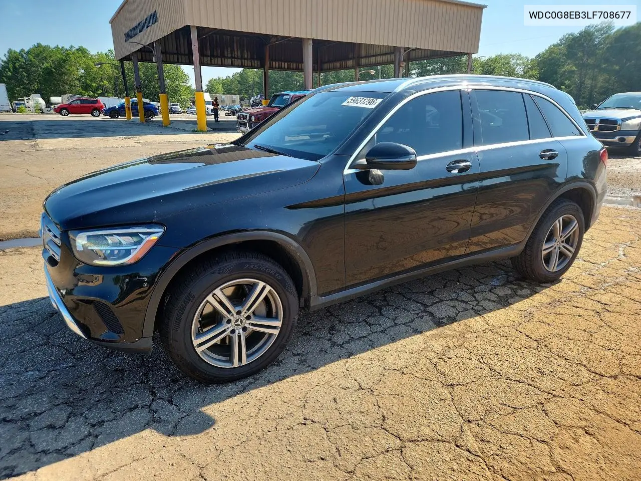 2020 Mercedes-Benz Glc 300 4Matic VIN: WDC0G8EB3LF708677 Lot: 59631296