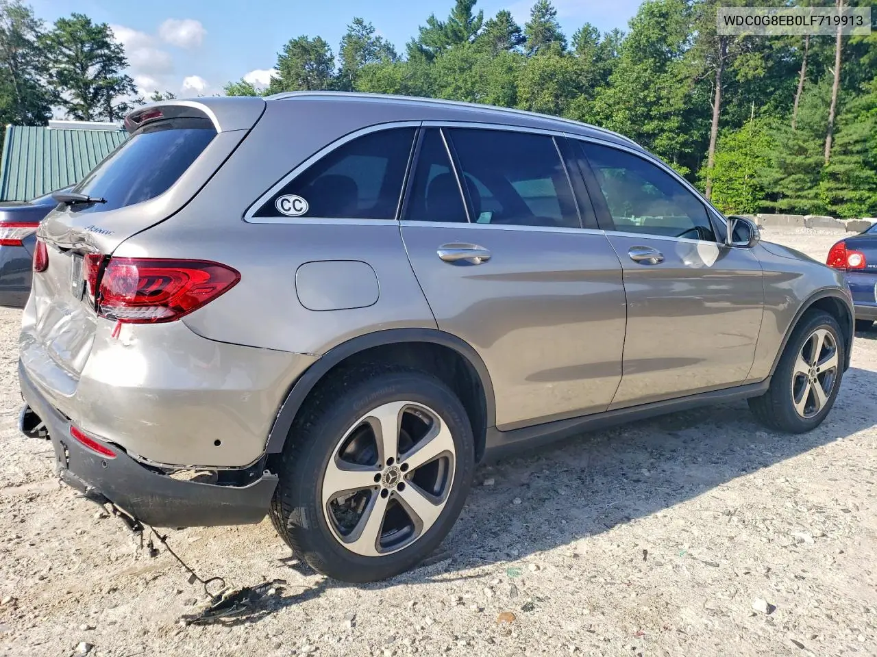 2020 Mercedes-Benz Glc 300 4Matic VIN: WDC0G8EB0LF719913 Lot: 60281966