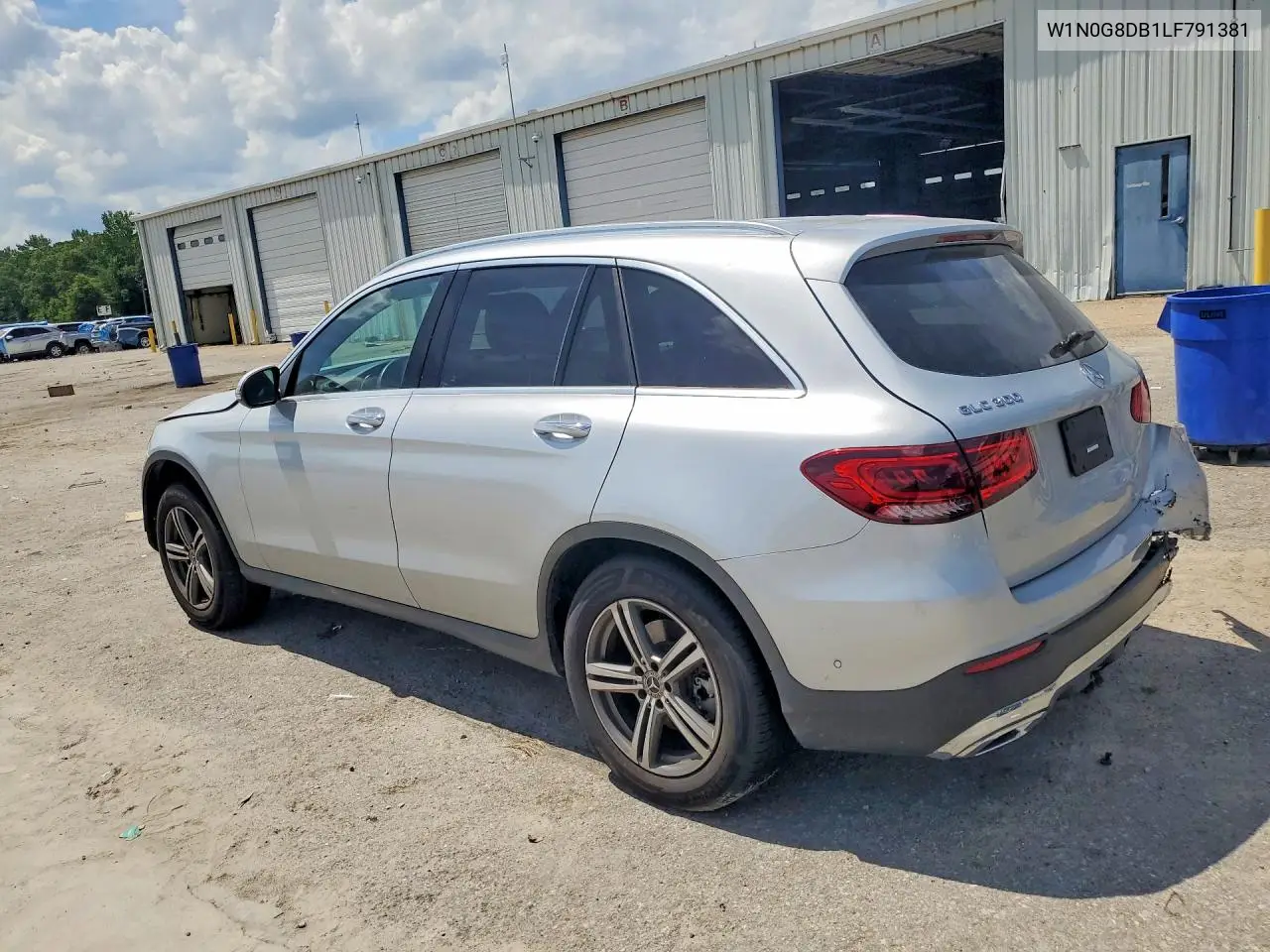 2020 Mercedes-Benz Glc 300 VIN: W1N0G8DB1LF791381 Lot: 60433406
