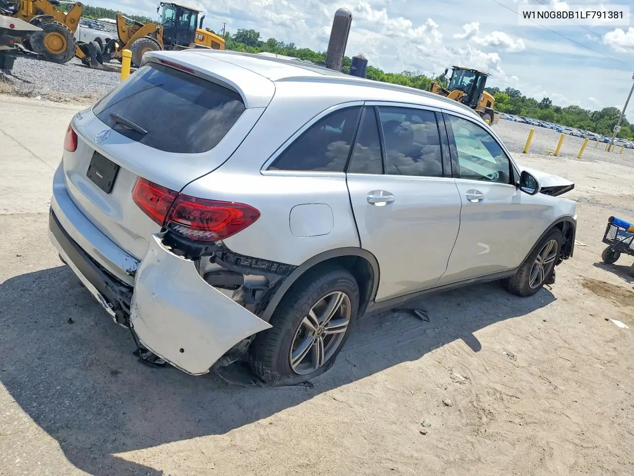 2020 Mercedes-Benz Glc 300 VIN: W1N0G8DB1LF791381 Lot: 60433406