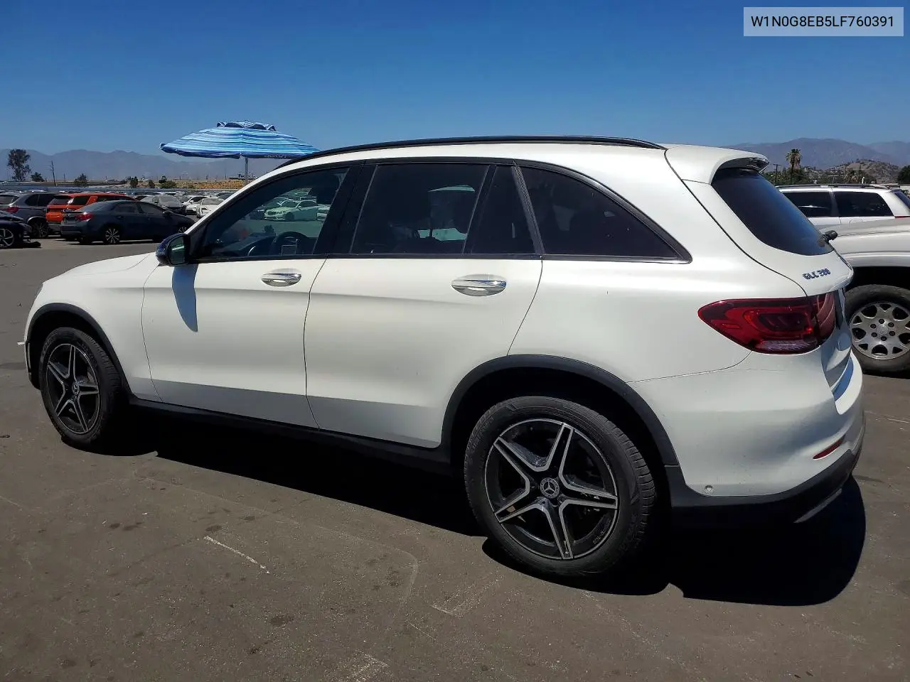 2020 Mercedes-Benz Glc 300 4Matic VIN: W1N0G8EB5LF760391 Lot: 60517576