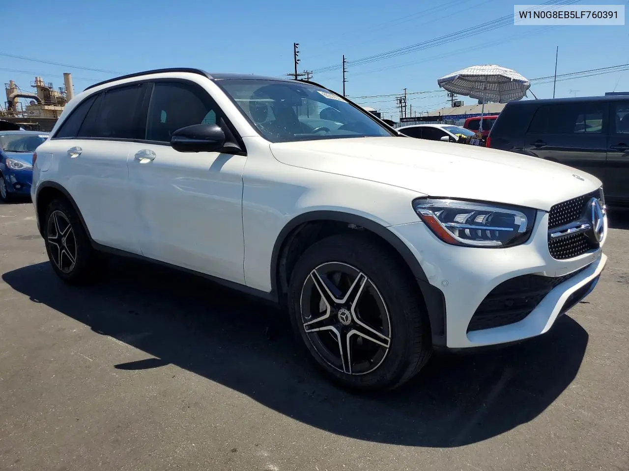 2020 Mercedes-Benz Glc 300 4Matic VIN: W1N0G8EB5LF760391 Lot: 60517576