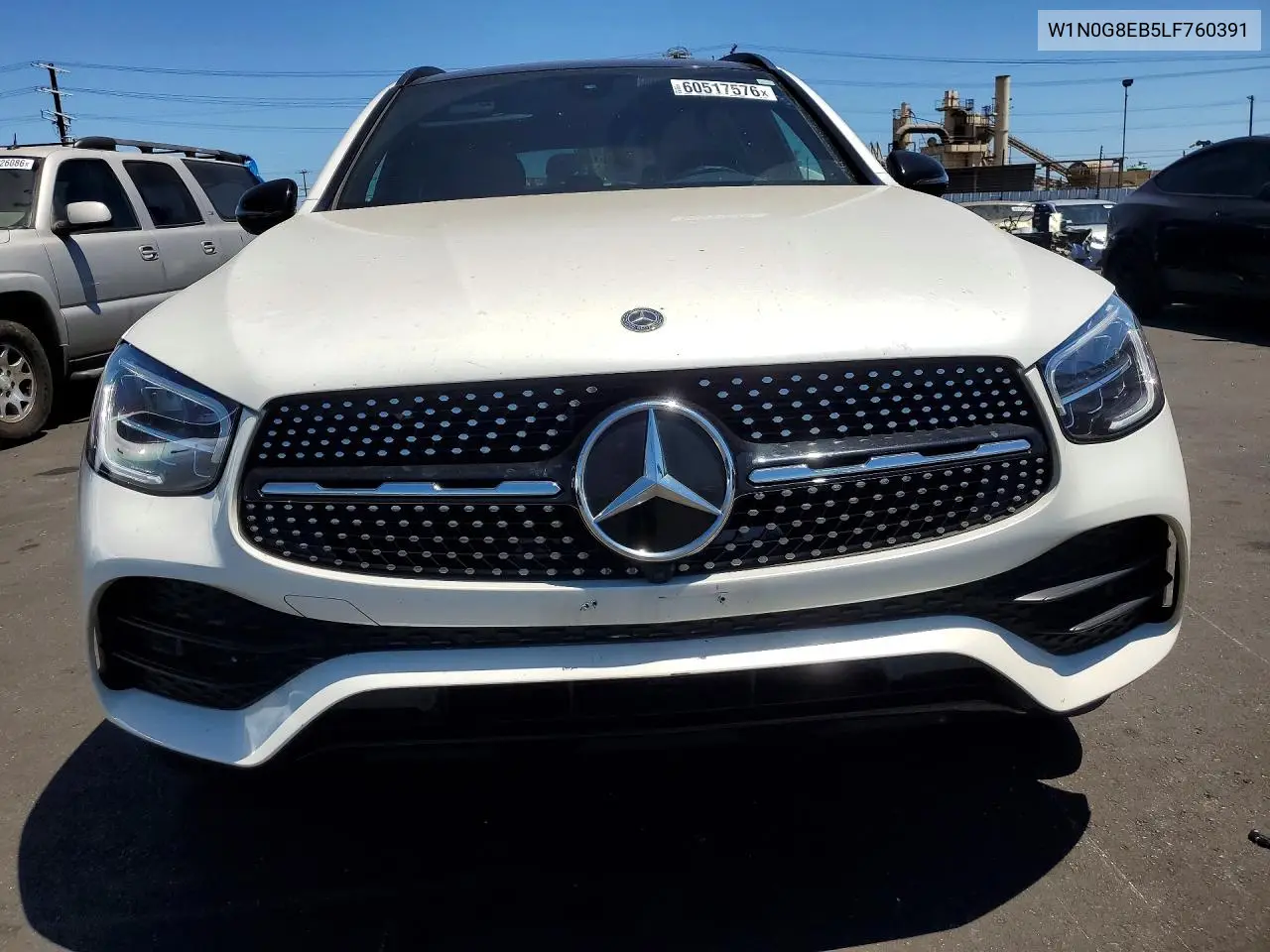 2020 Mercedes-Benz Glc 300 4Matic VIN: W1N0G8EB5LF760391 Lot: 60517576
