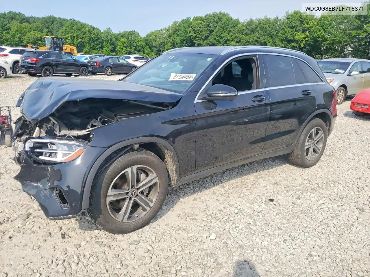 2020 Mercedes-Benz Glc 300 4Matic VIN: WDC0G8EB7LF718371 Lot: 61106466