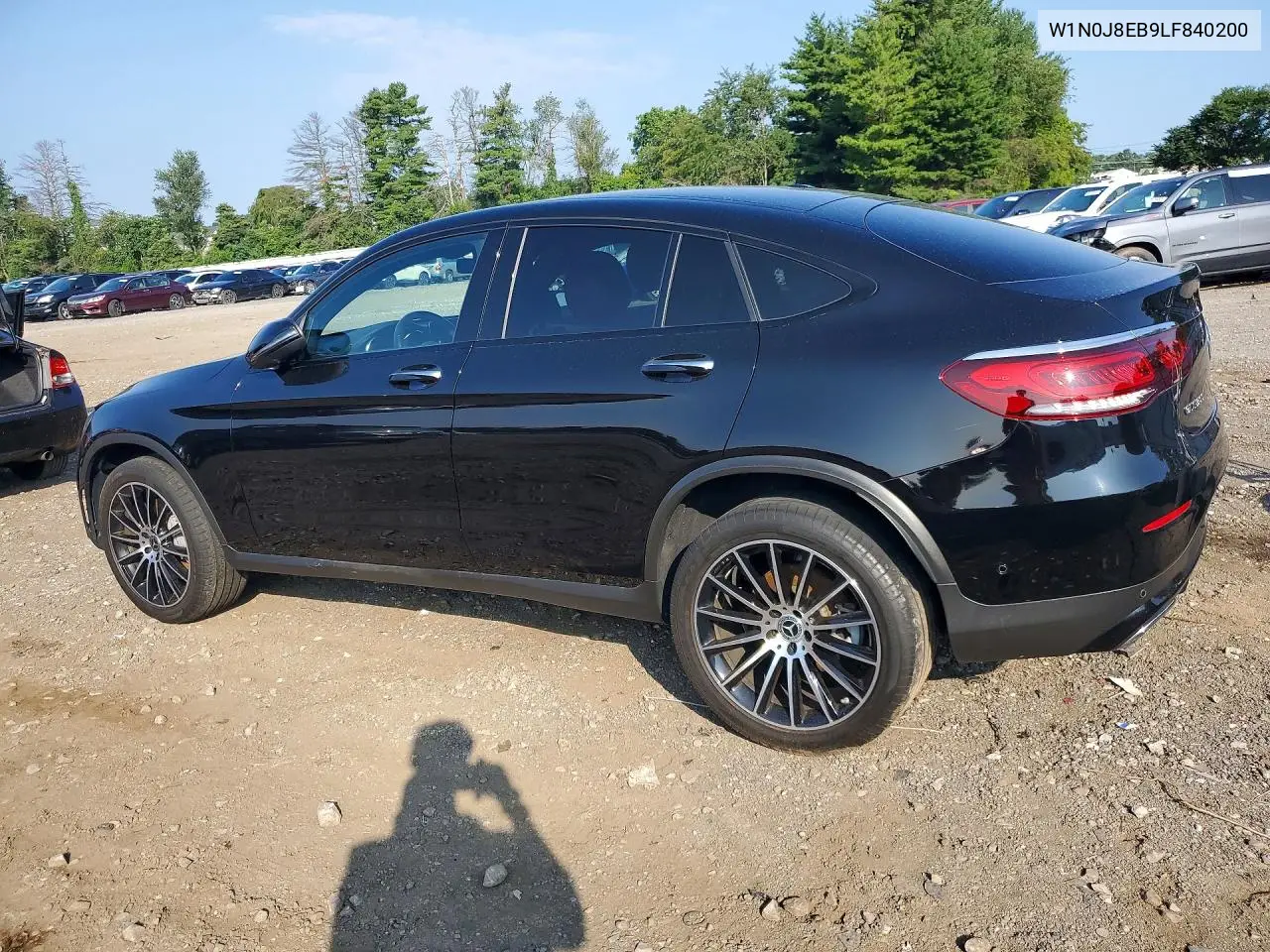 2020 Mercedes-Benz Glc Coupe 300 4Matic VIN: W1N0J8EB9LF840200 Lot: 61151796