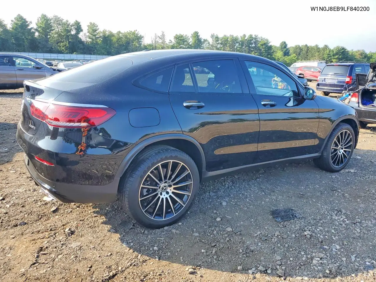 2020 Mercedes-Benz Glc Coupe 300 4Matic VIN: W1N0J8EB9LF840200 Lot: 61151796