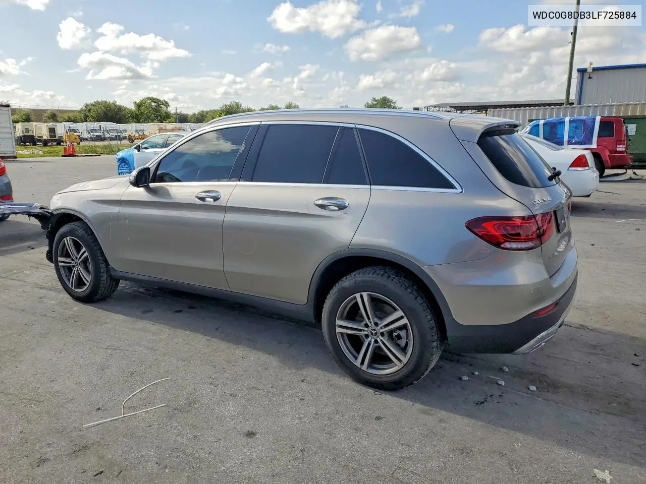 2020 Mercedes-Benz Glc 300 VIN: WDC0G8DB3LF725884 Lot: 61178566
