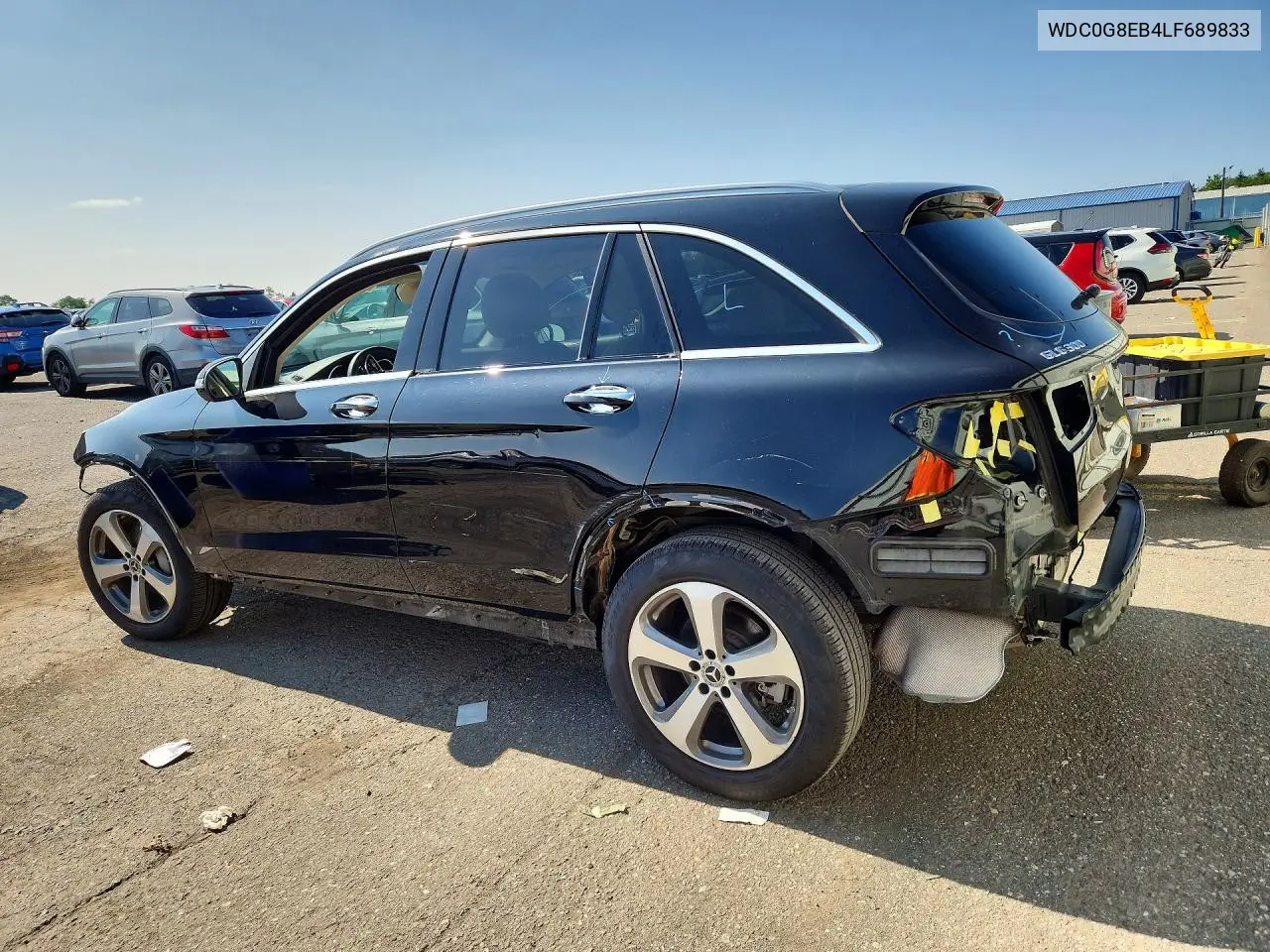2020 Mercedes-Benz Glc 300 4Matic VIN: WDC0G8EB4LF689833 Lot: 61405276