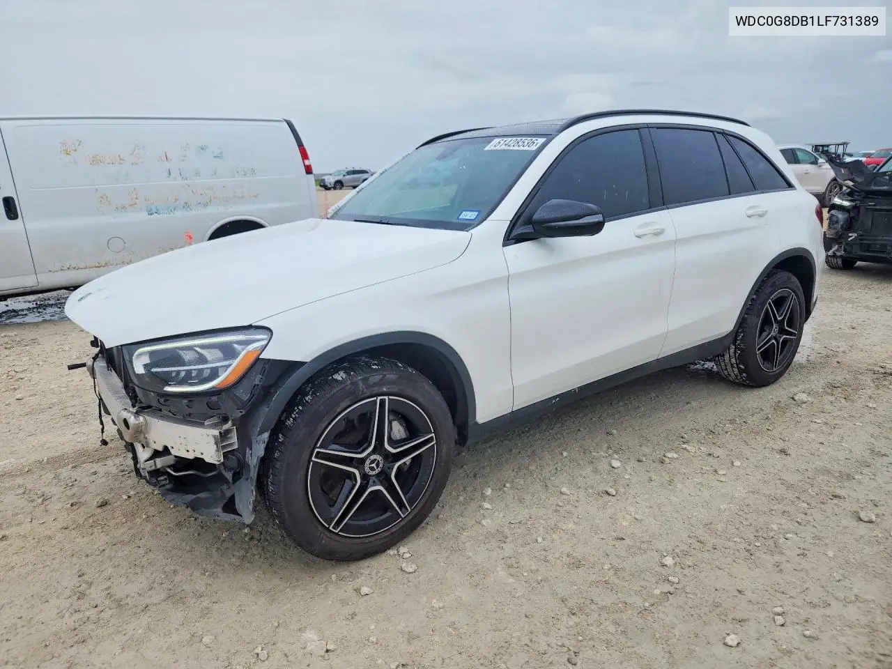 2020 Mercedes-Benz Glc 300 VIN: WDC0G8DB1LF731389 Lot: 61428536