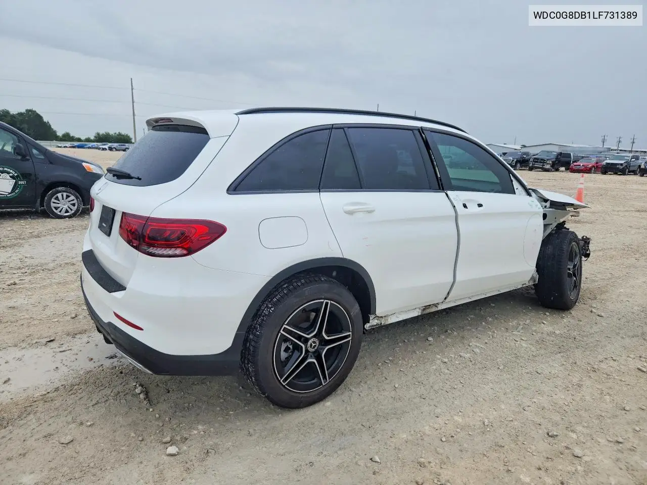 2020 Mercedes-Benz Glc 300 VIN: WDC0G8DB1LF731389 Lot: 61428536