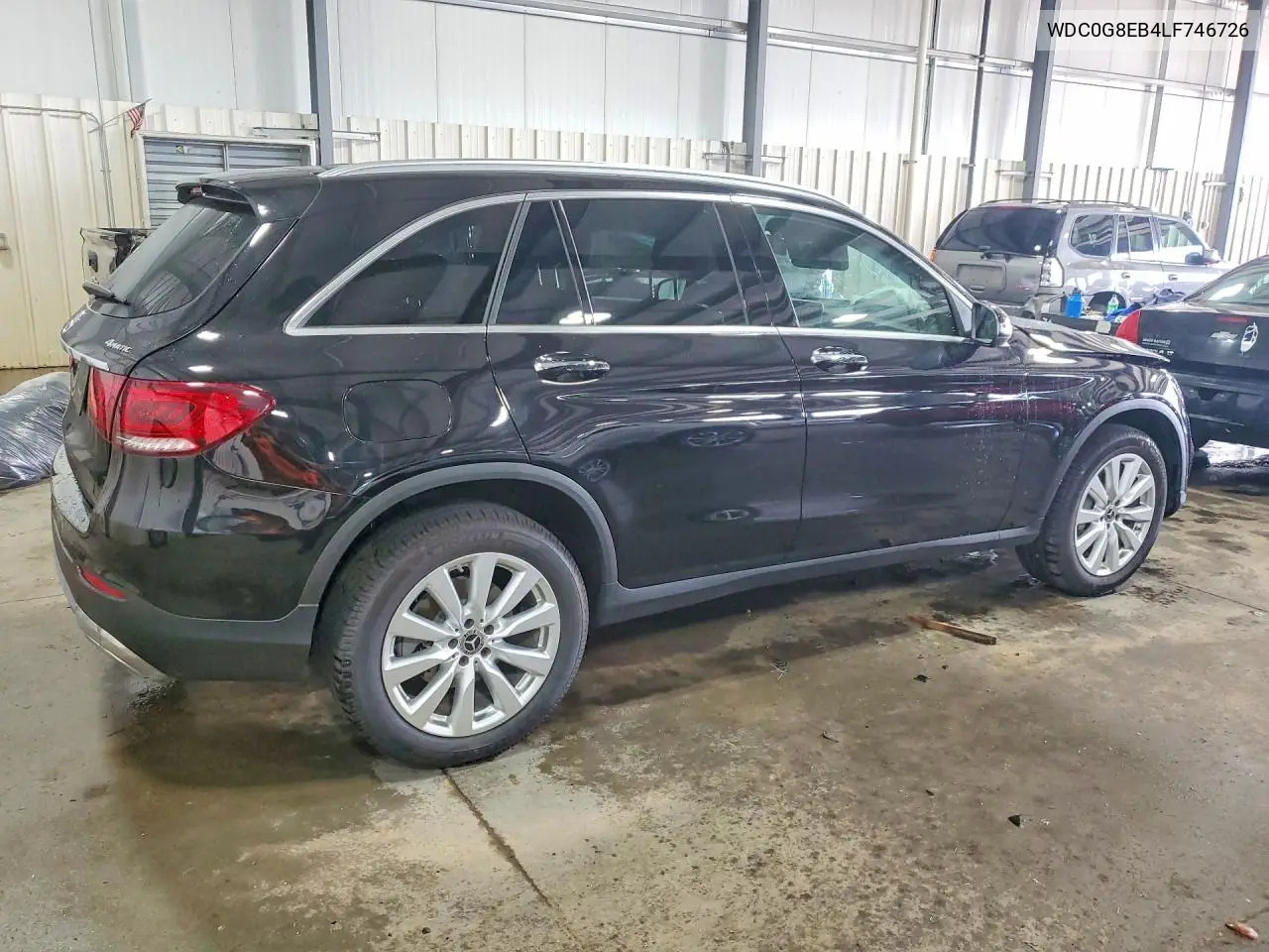 2020 Mercedes-Benz Glc 300 4Matic VIN: WDC0G8EB4LF746726 Lot: 61504456