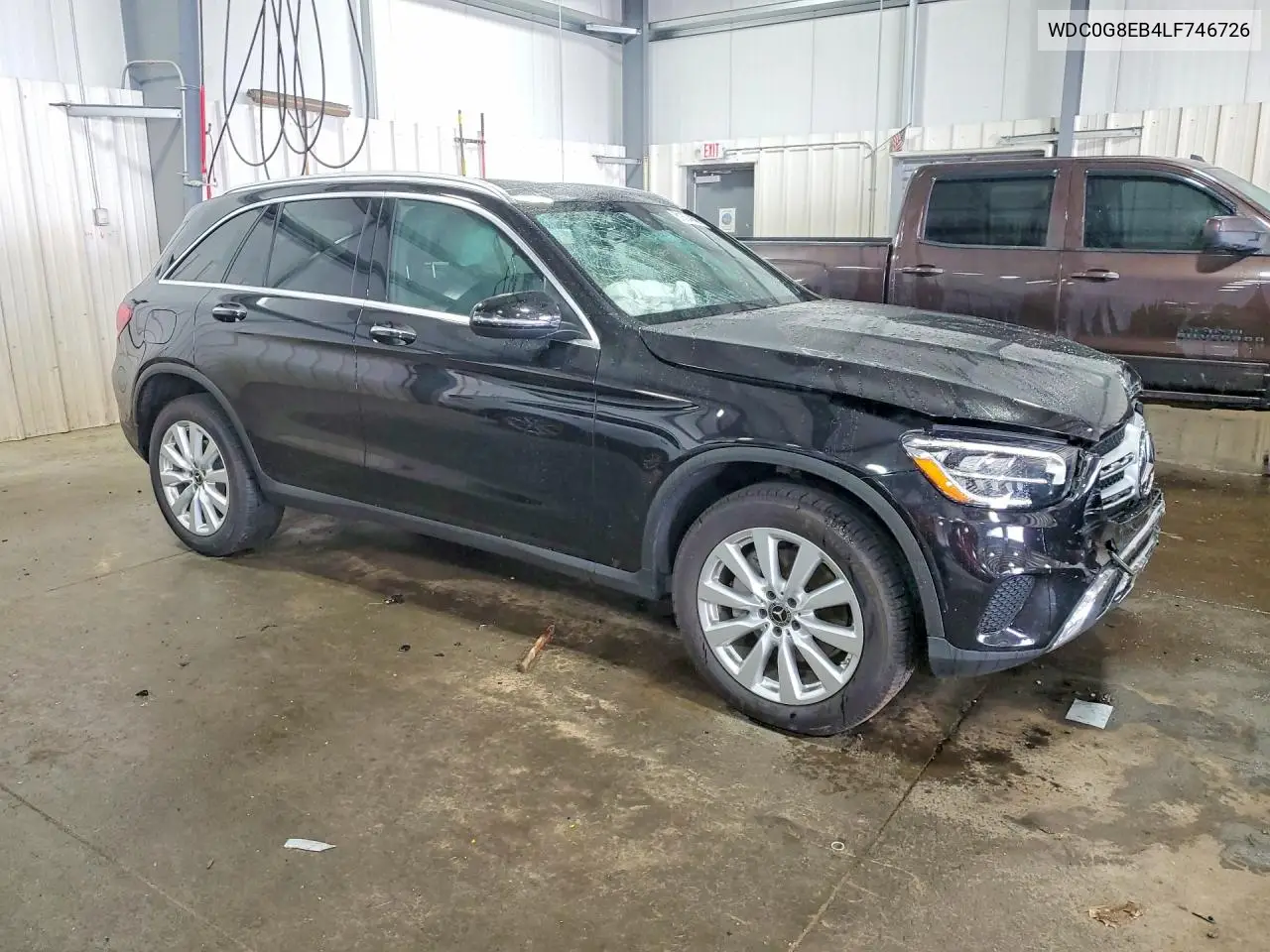 2020 Mercedes-Benz Glc 300 4Matic VIN: WDC0G8EB4LF746726 Lot: 61504456