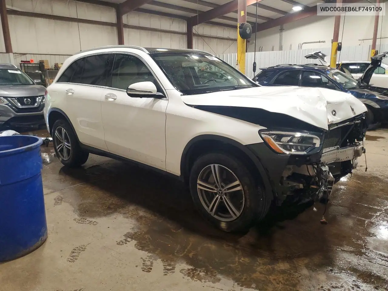 2020 Mercedes-Benz Glc 300 4Matic VIN: WDC0G8EB6LF749109 Lot: 62077846