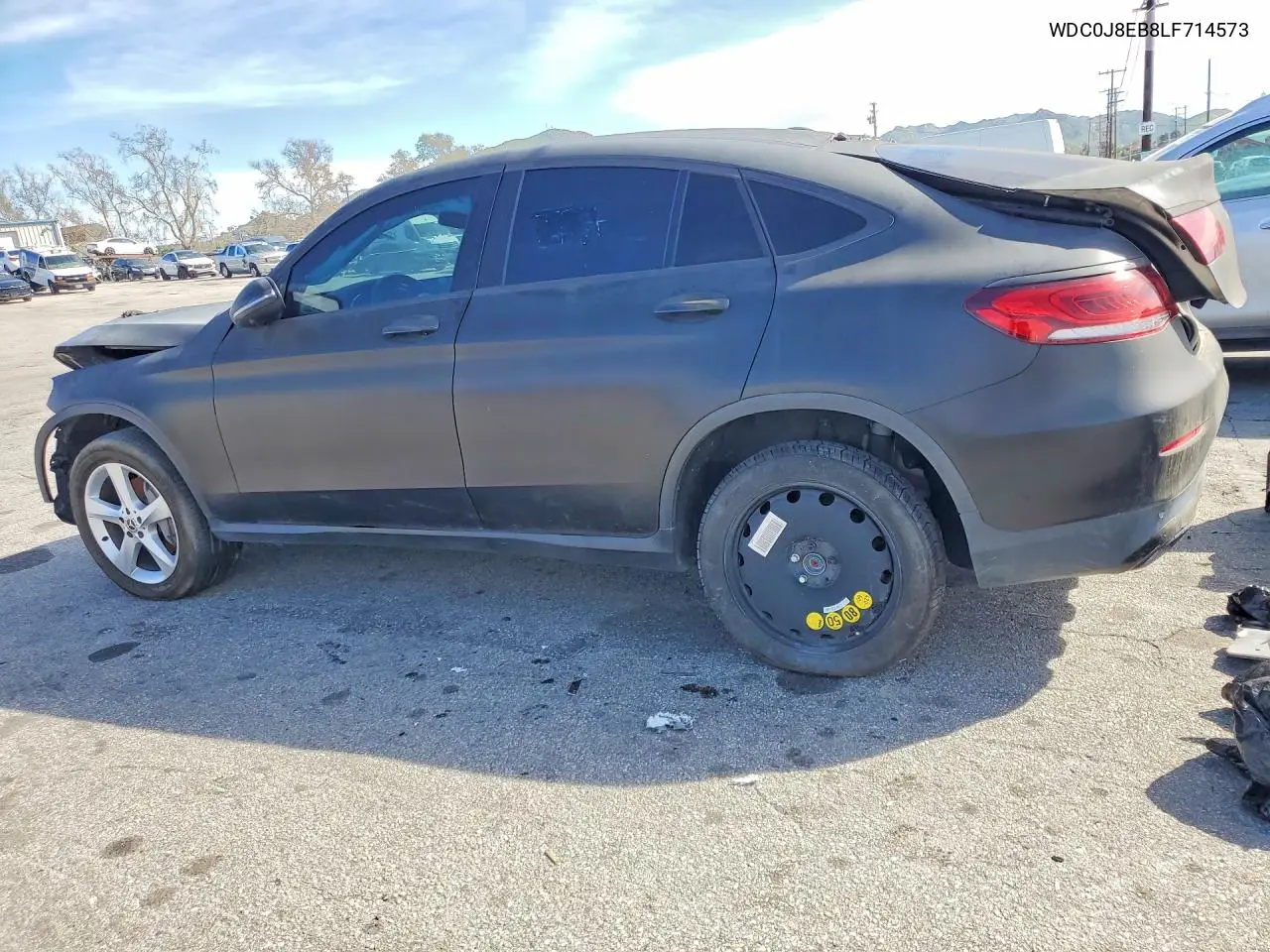 2020 Mercedes-Benz Glc Coupe 300 4Matic VIN: WDC0J8EB8LF714573 Lot: 78298695