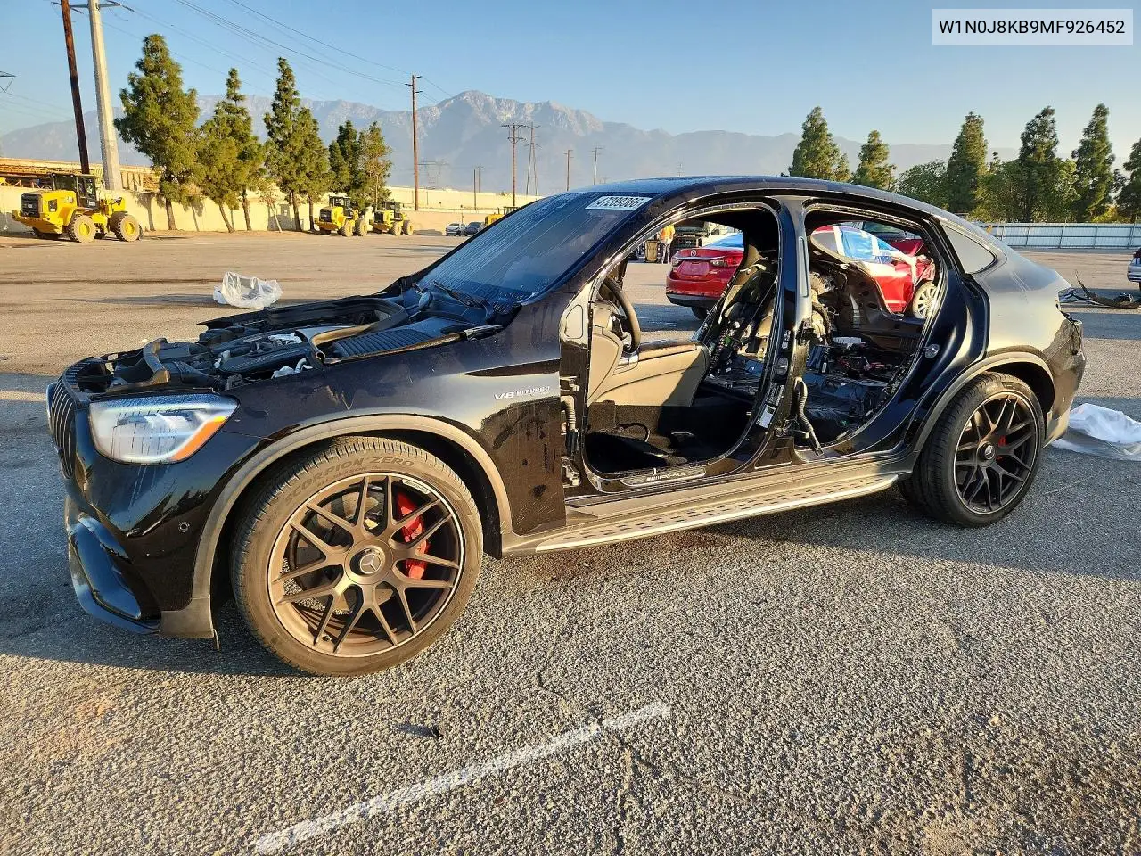 2021 Mercedes-Benz Glc Coupe 63 S 4Matic Amg VIN: W1N0J8KB9MF926452 Lot: 47289366