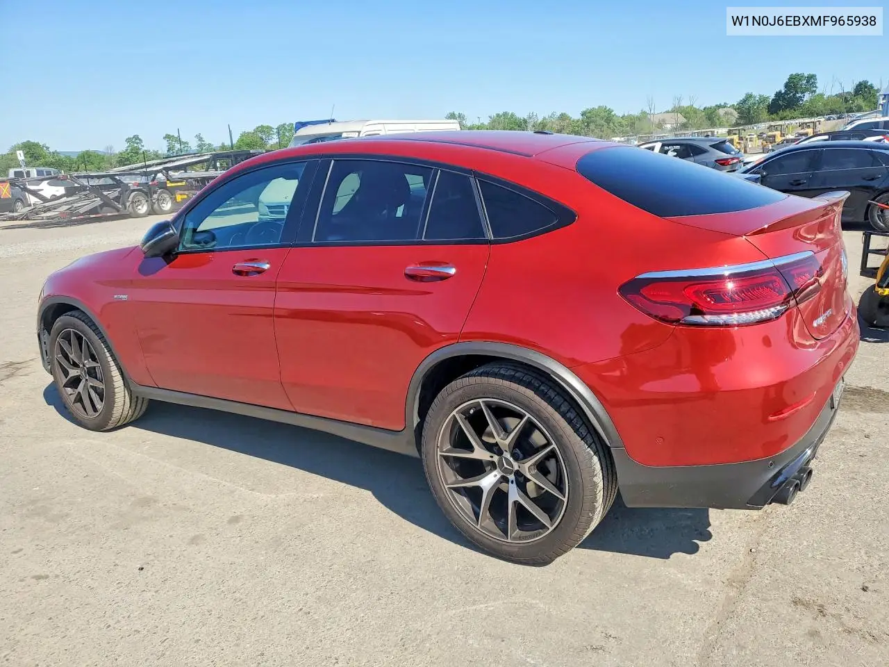 2021 Mercedes-Benz Glc Coupe 43 4Matic Amg VIN: W1N0J6EBXMF965938 Lot: 56272406