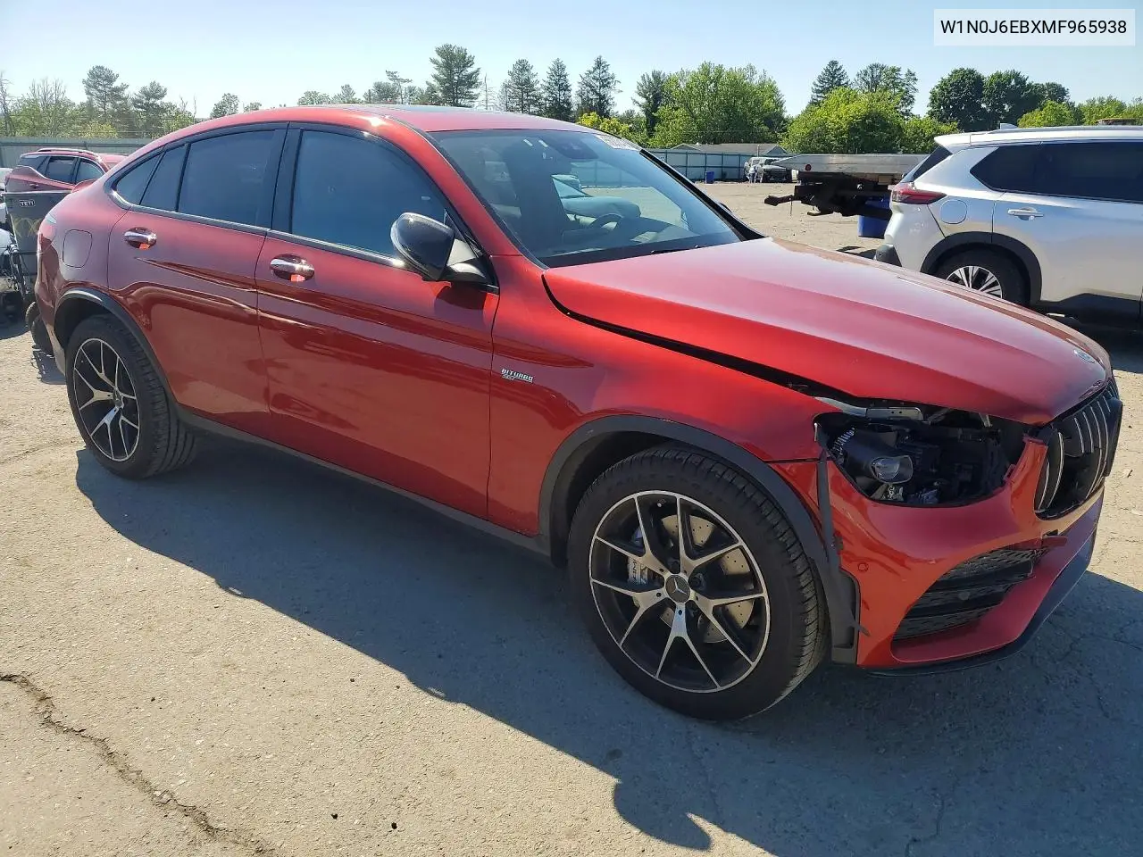 2021 Mercedes-Benz Glc Coupe 43 4Matic Amg VIN: W1N0J6EBXMF965938 Lot: 56272406