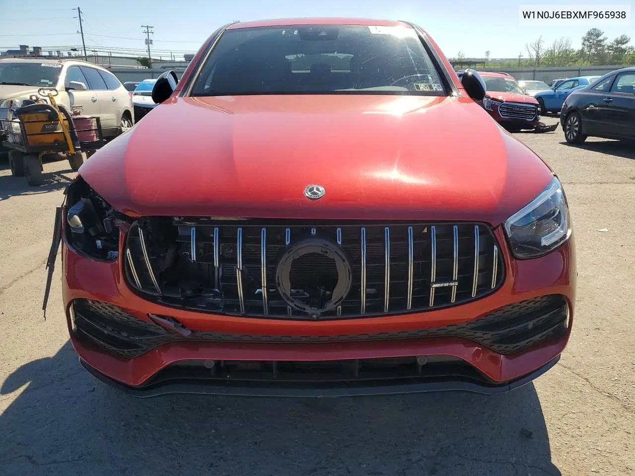 2021 Mercedes-Benz Glc Coupe 43 4Matic Amg VIN: W1N0J6EBXMF965938 Lot: 56272406