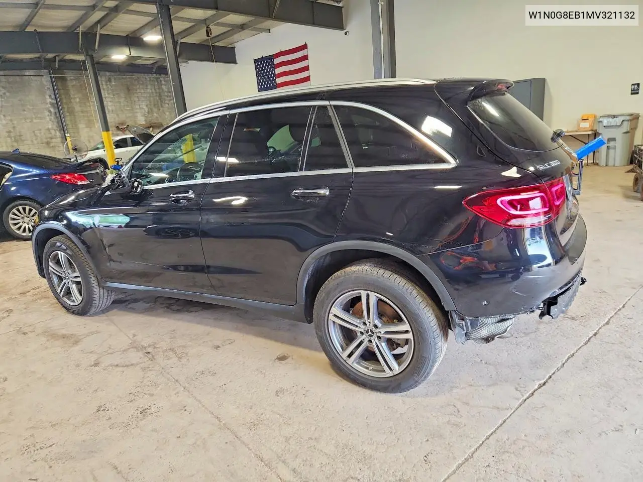 2021 Mercedes-Benz Glc 300 4Matic VIN: W1N0G8EB1MV321132 Lot: 56362676