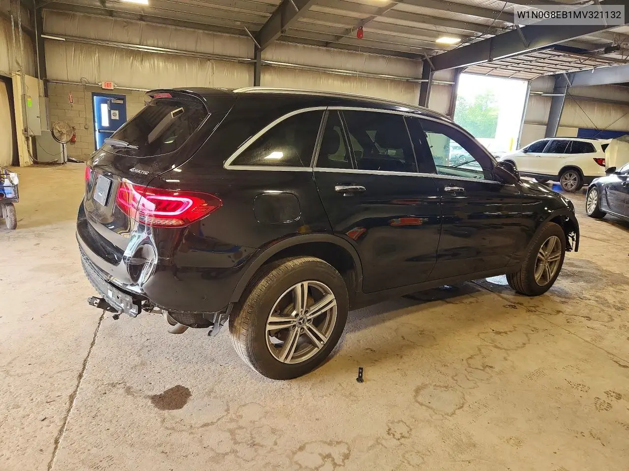 2021 Mercedes-Benz Glc 300 4Matic VIN: W1N0G8EB1MV321132 Lot: 56362676