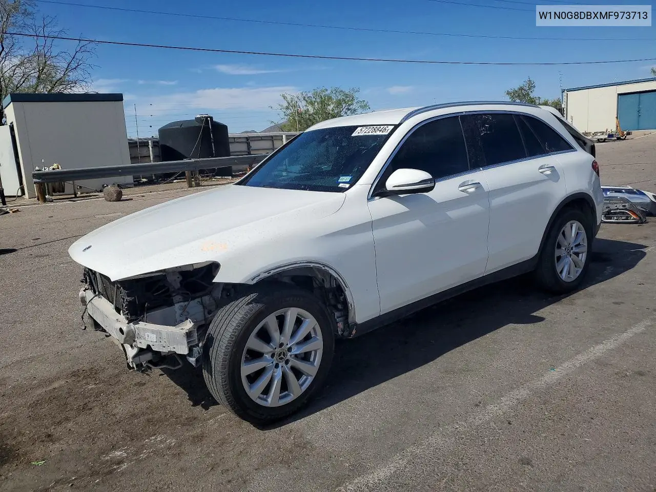 2021 Mercedes-Benz Glc 300 VIN: W1N0G8DBXMF973713 Lot: 57228846