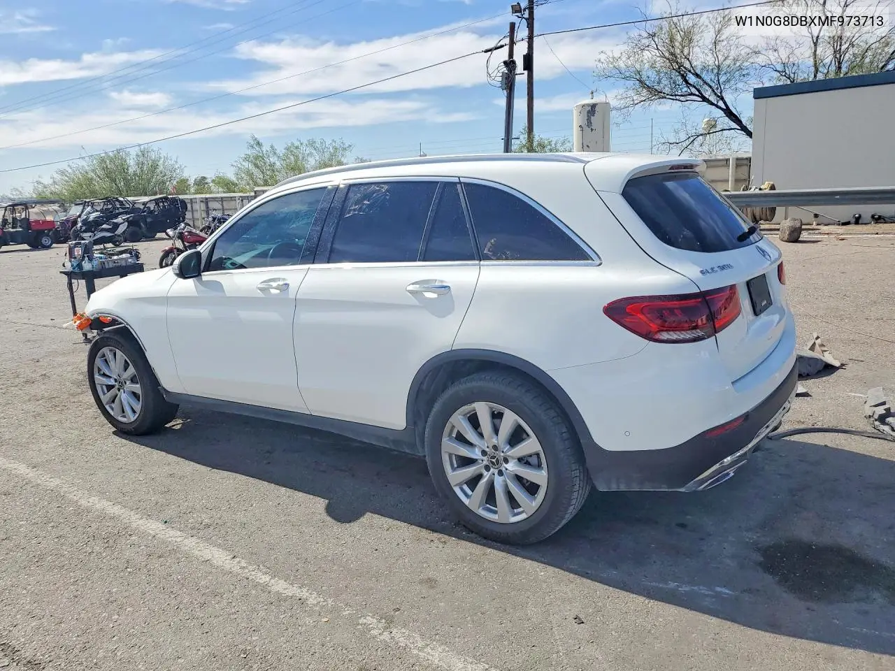 2021 Mercedes-Benz Glc 300 VIN: W1N0G8DBXMF973713 Lot: 57228846