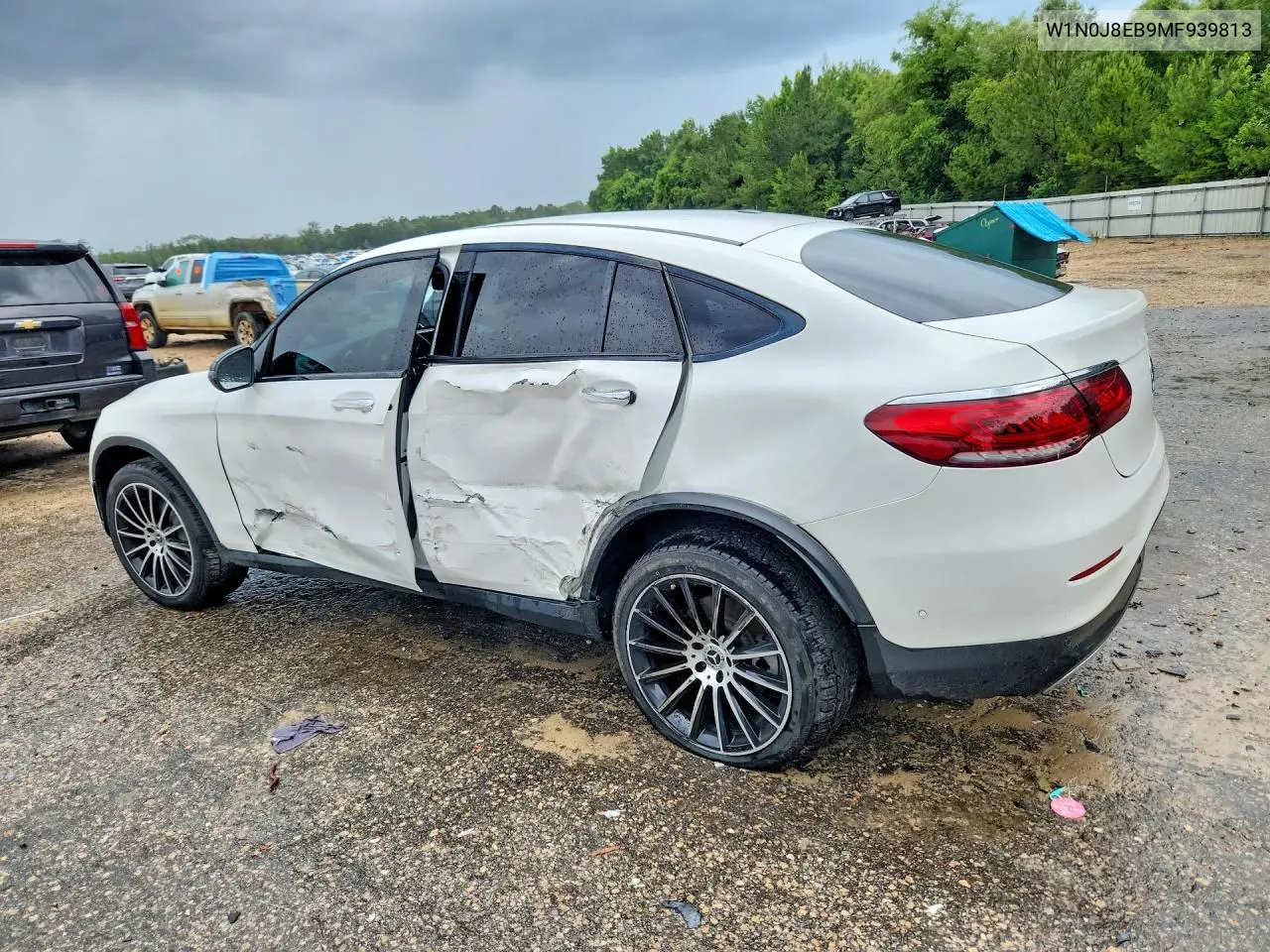 2021 Mercedes-Benz Glc Coupe 300 4Matic VIN: W1N0J8EB9MF939813 Lot: 57549946