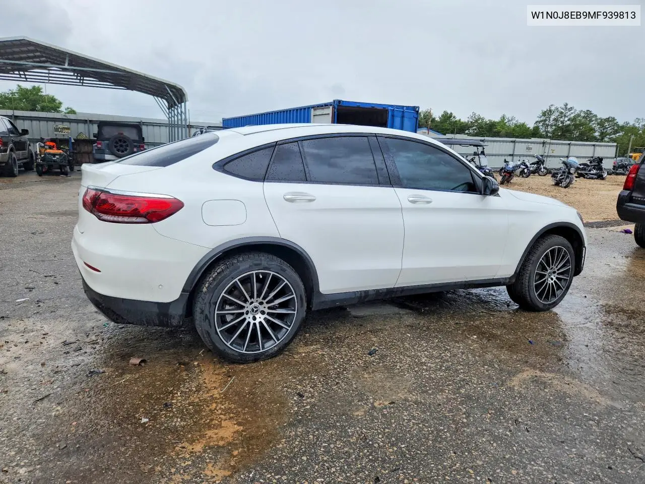 2021 Mercedes-Benz Glc Coupe 300 4Matic VIN: W1N0J8EB9MF939813 Lot: 57549946