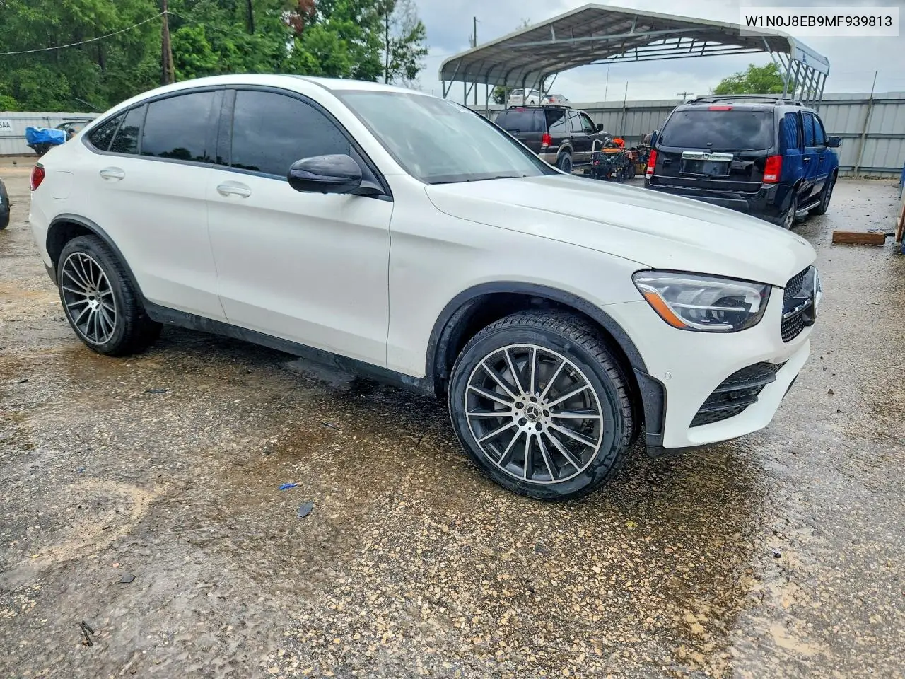 2021 Mercedes-Benz Glc Coupe 300 4Matic VIN: W1N0J8EB9MF939813 Lot: 57549946