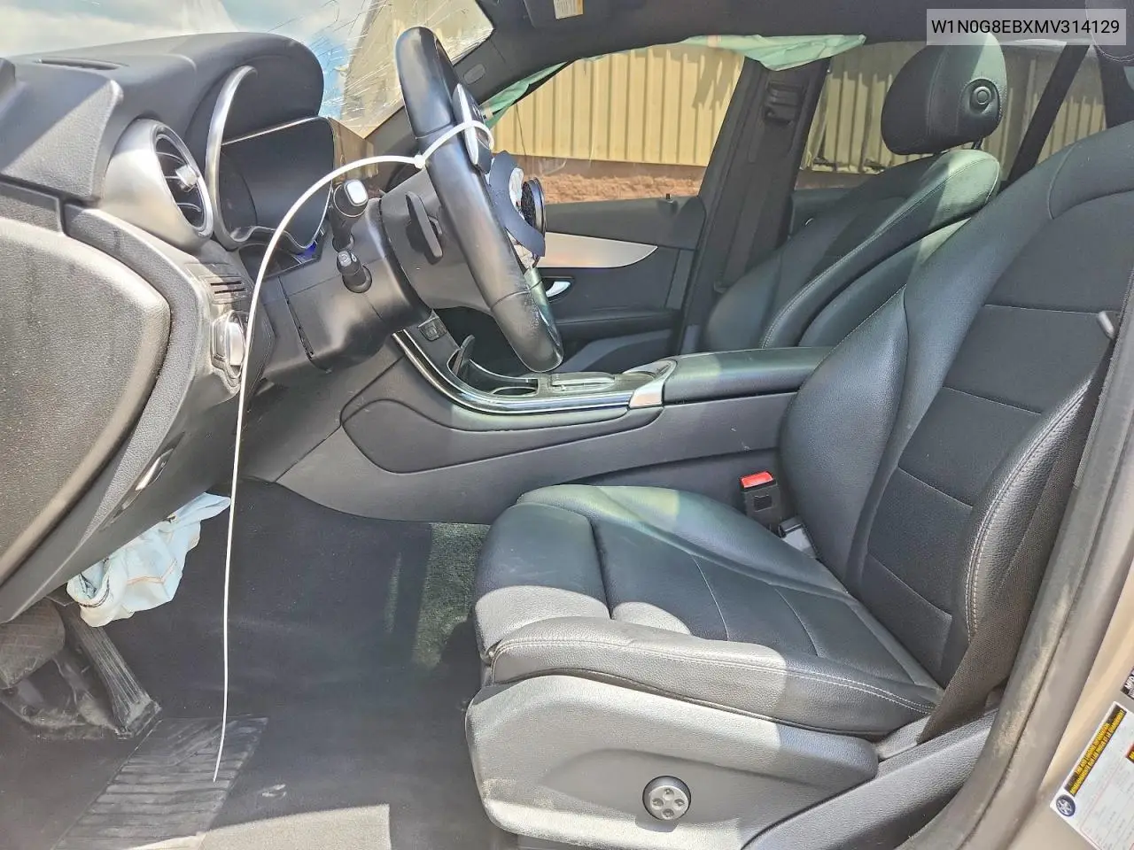 2021 Mercedes-Benz Glc 300 4Matic VIN: W1N0G8EBXMV314129 Lot: 58125436
