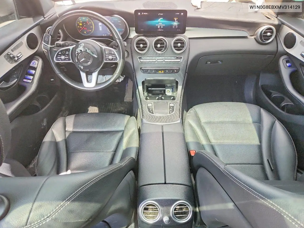 2021 Mercedes-Benz Glc 300 4Matic VIN: W1N0G8EBXMV314129 Lot: 58125436