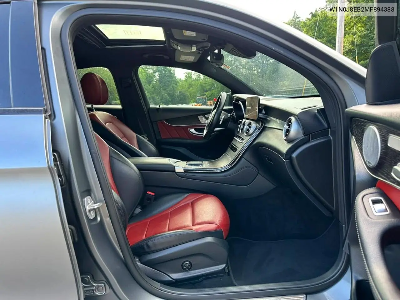2021 Mercedes-Benz Glc Coupe 300 4Matic VIN: W1N0J8EB2MF894388 Lot: 58179236