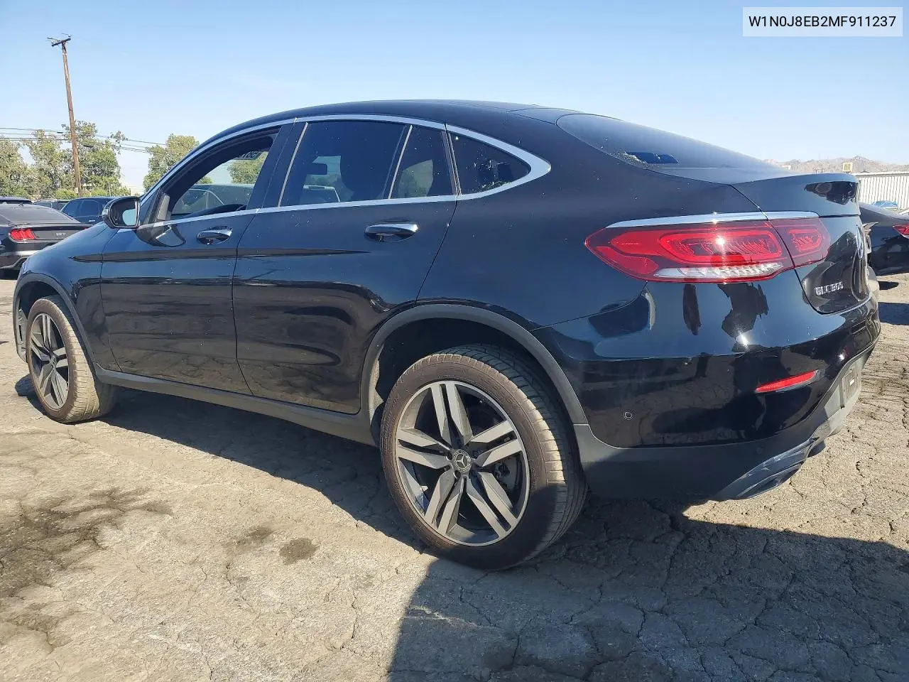 2021 Mercedes-Benz Glc Coupe 300 4Matic VIN: W1N0J8EB2MF911237 Lot: 58706426