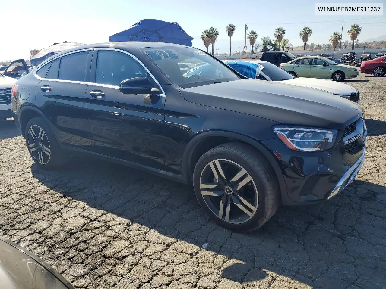 2021 Mercedes-Benz Glc Coupe 300 4Matic VIN: W1N0J8EB2MF911237 Lot: 58706426