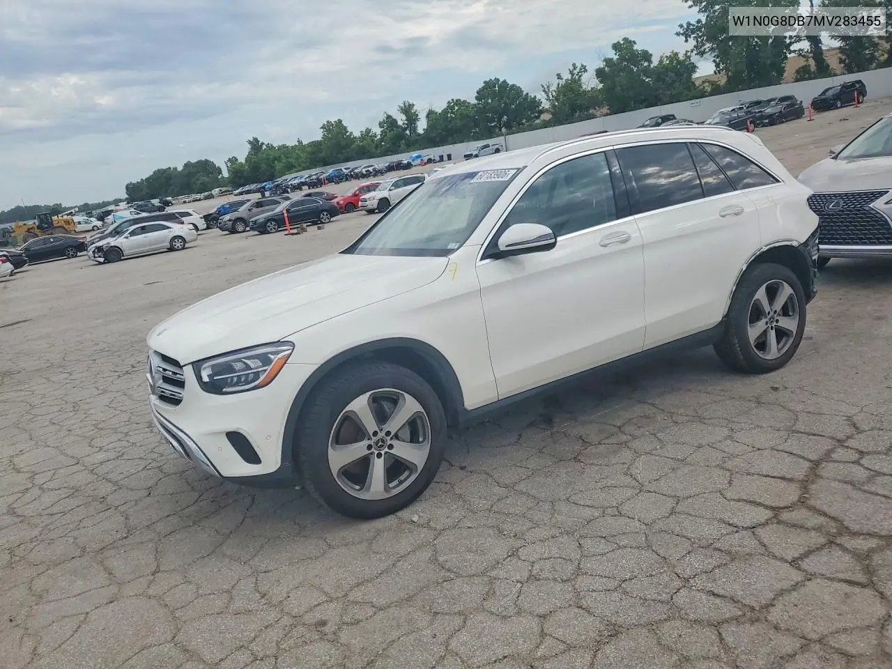2021 Mercedes-Benz Glc 300 VIN: W1N0G8DB7MV283455 Lot: 60183906
