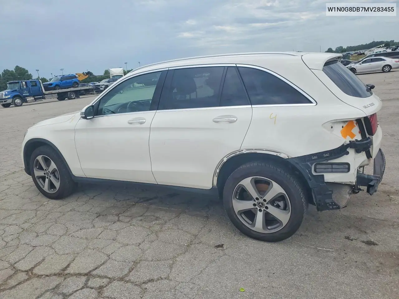 2021 Mercedes-Benz Glc 300 VIN: W1N0G8DB7MV283455 Lot: 60183906