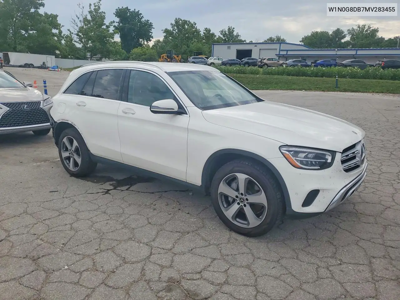 2021 Mercedes-Benz Glc 300 VIN: W1N0G8DB7MV283455 Lot: 60183906
