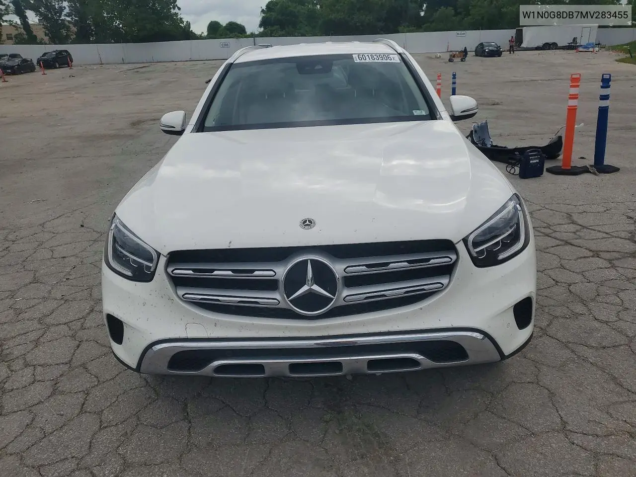 2021 Mercedes-Benz Glc 300 VIN: W1N0G8DB7MV283455 Lot: 60183906
