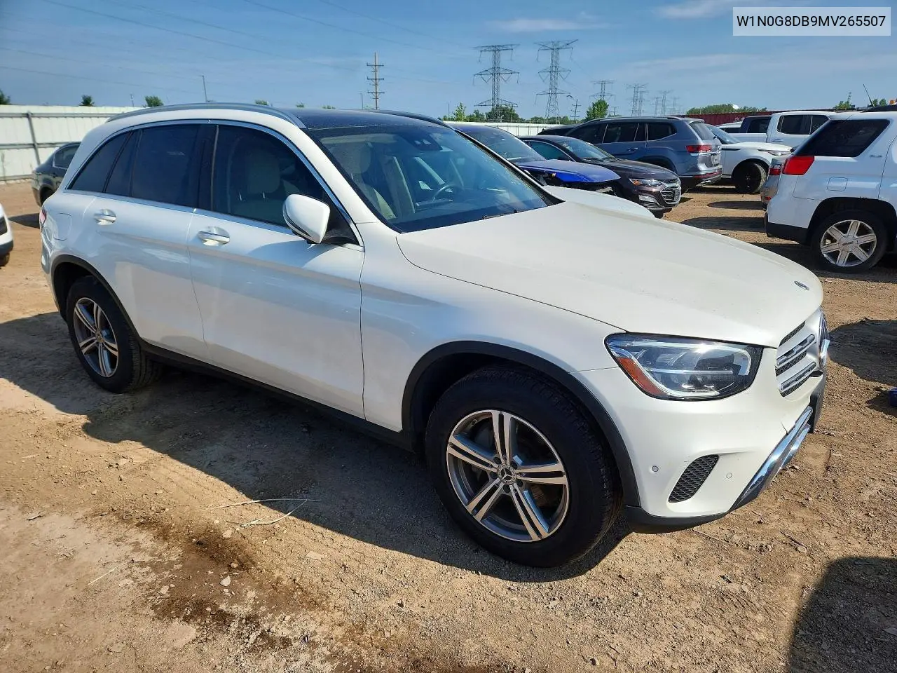 2021 Mercedes-Benz Glc 300 VIN: W1N0G8DB9MV265507 Lot: 60372816