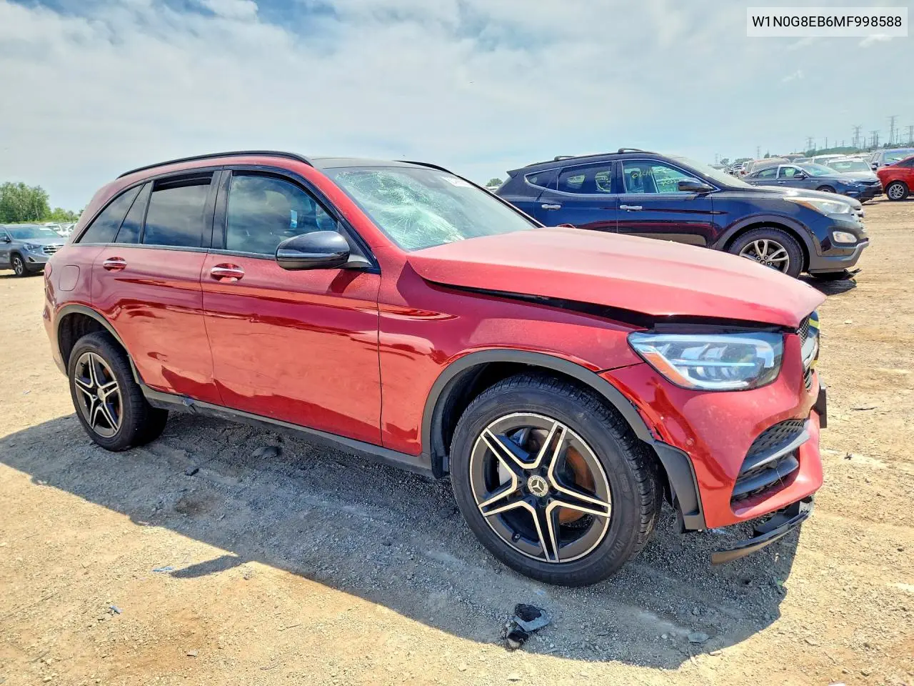 2021 Mercedes-Benz Glc 300 4Matic VIN: W1N0G8EB6MF998588 Lot: 60466586