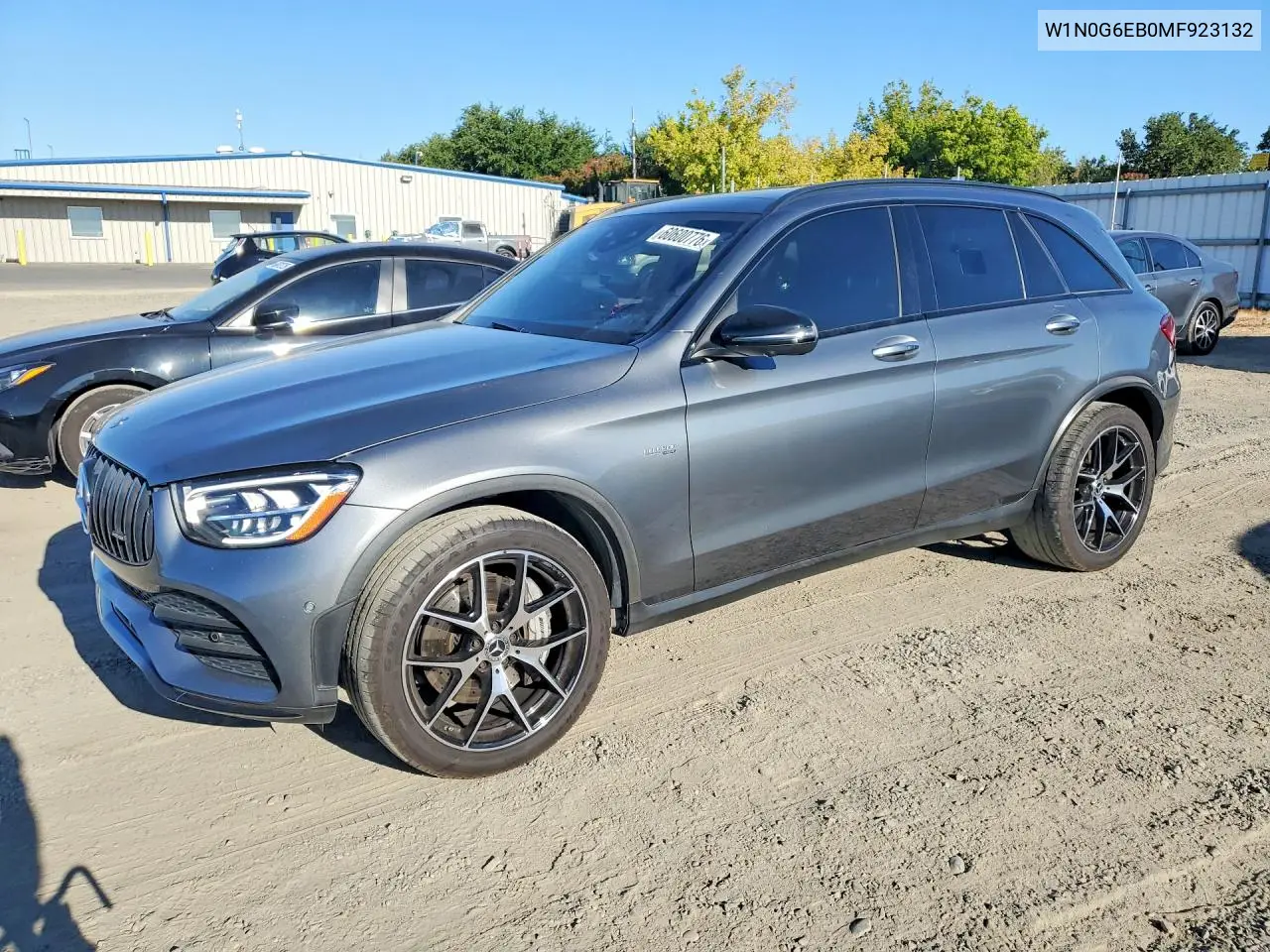 2021 Mercedes-Benz Glc 43 4Matic Amg VIN: W1N0G6EB0MF923132 Lot: 60600776