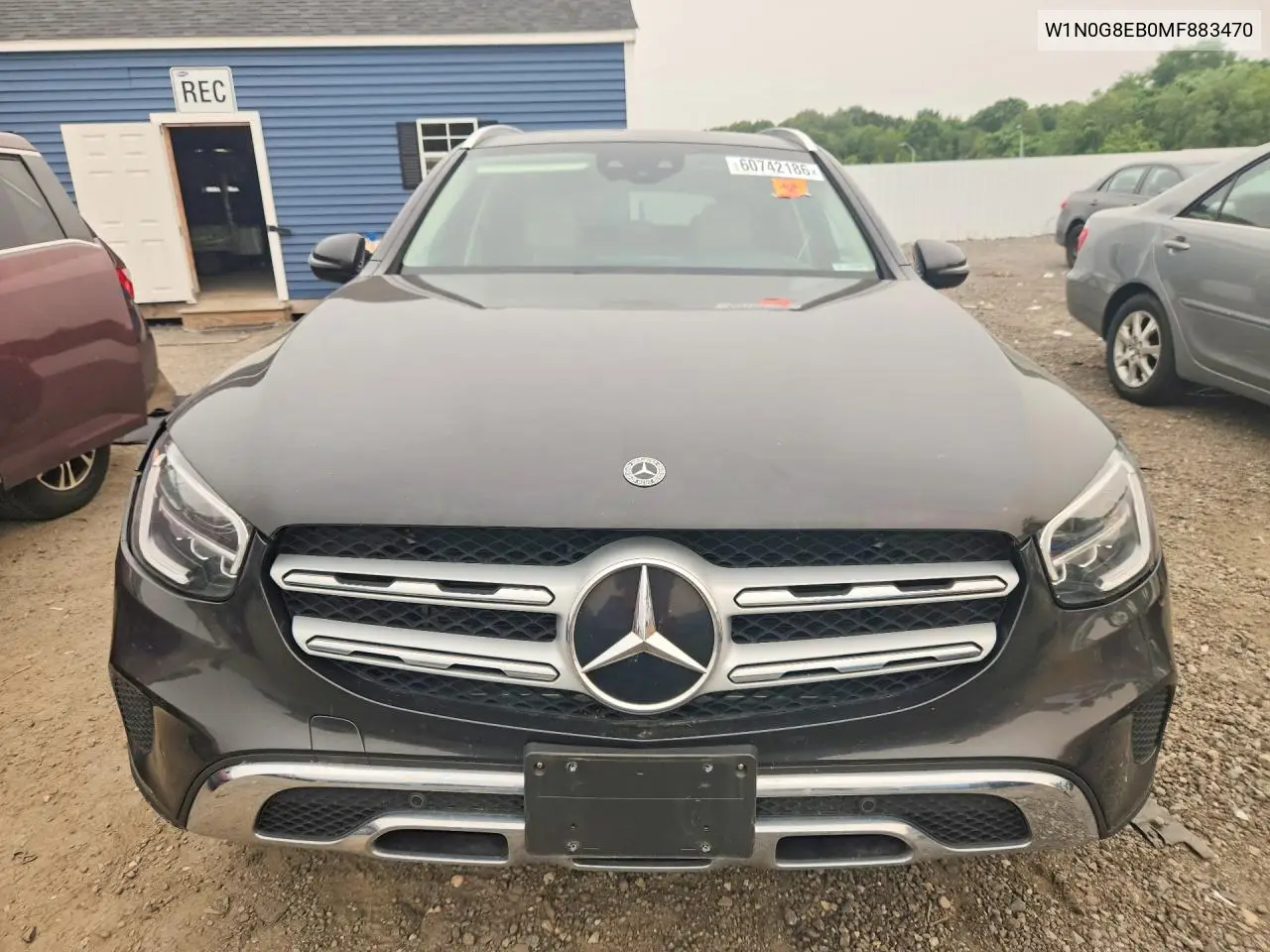 2021 Mercedes-Benz Glc 300 4Matic VIN: W1N0G8EB0MF883470 Lot: 60742186
