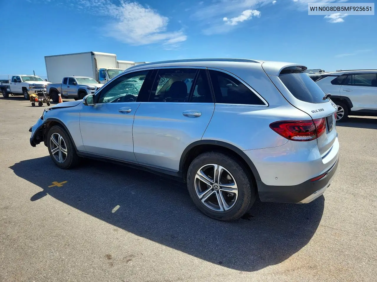 2021 Mercedes-Benz Glc 300 VIN: W1N0G8DB5MF925651 Lot: 61019946