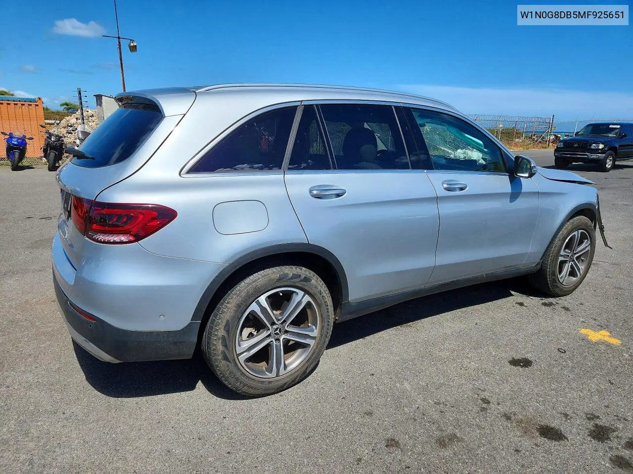 2021 Mercedes-Benz Glc 300 VIN: W1N0G8DB5MF925651 Lot: 61019946