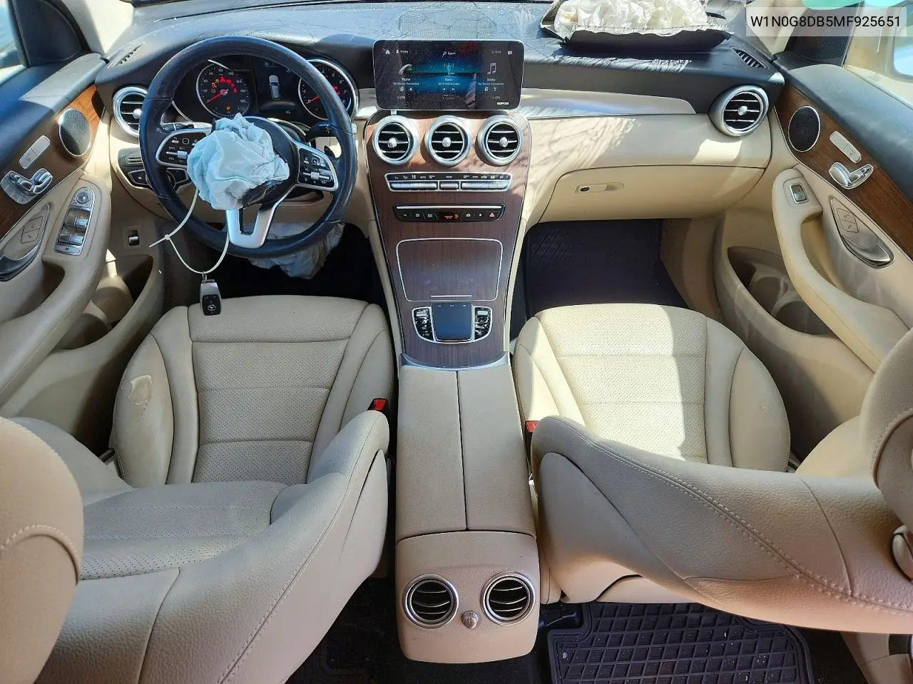 2021 Mercedes-Benz Glc 300 VIN: W1N0G8DB5MF925651 Lot: 61019946